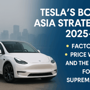 Tesla’s 2025 Asia Expansion Strategy:
